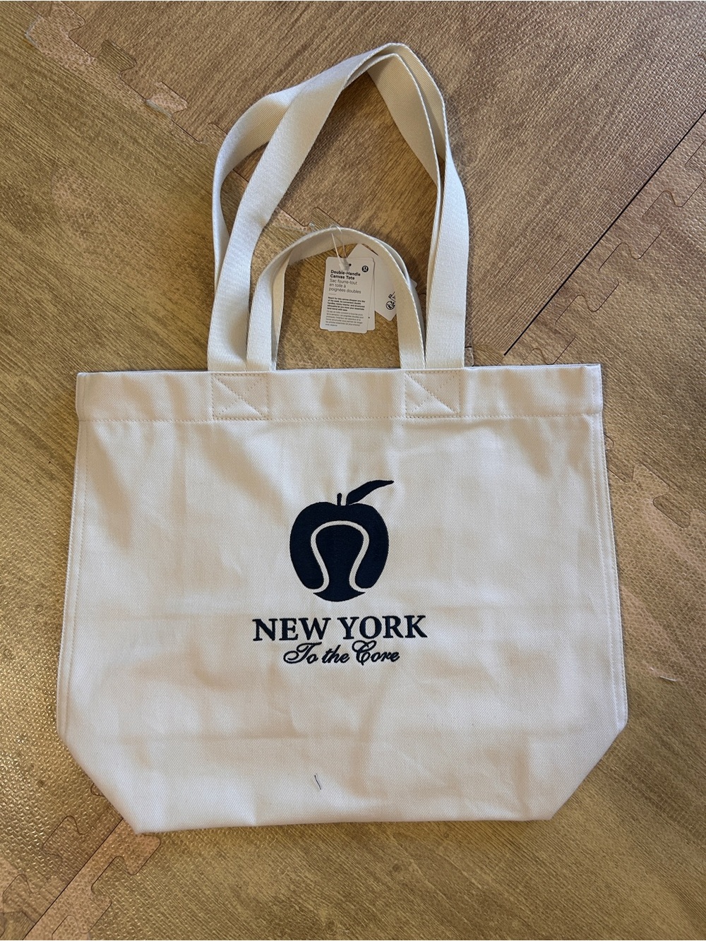 lululemon 2026 US Open Tennis tote with short and long handles